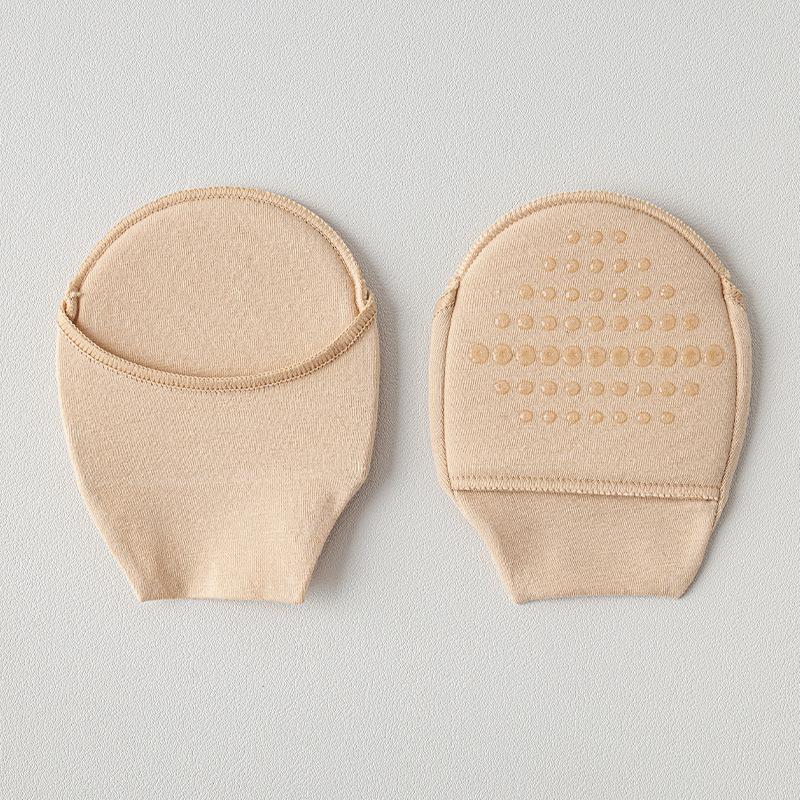 Women's Summer Thin High-heeled Socks, Spring Cotton Sweat-absorbing Forefoot Socks, Summer Shallow-mouthed Invisible Anti-slip Half-foot Socks