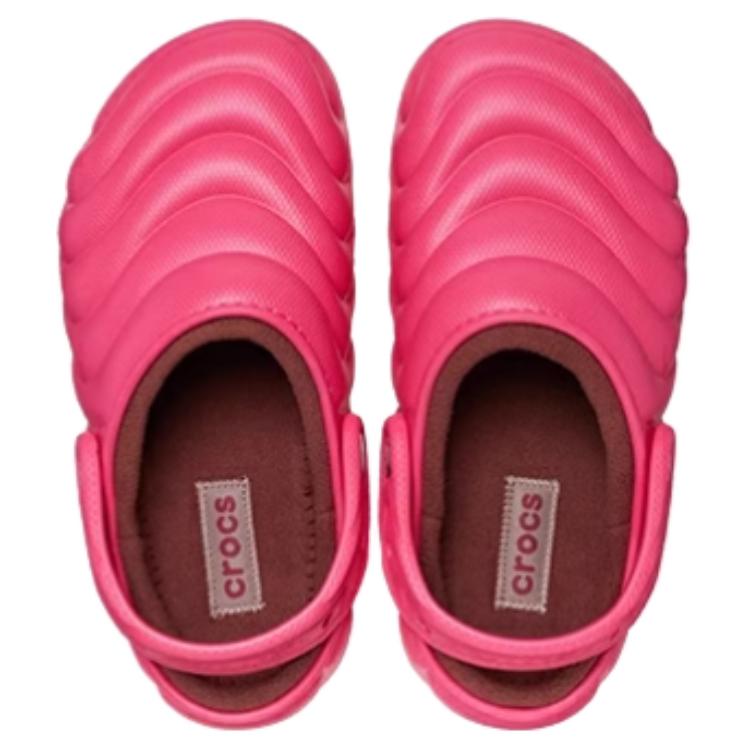 Crocs Cozzzy Overpuff Fashion Versatile Anti-Rub Slide Sandals Unisex Sandals Rose-Pink 210074-6ZQ