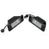 1 Pair Car LED License Plate Light 26510-JD00A 26510-BJ00A for Nissan Qashqai II