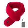 Men Women Winter Warm Neck Wrap Solid Electric Heated Scarf Cycling USB Powered