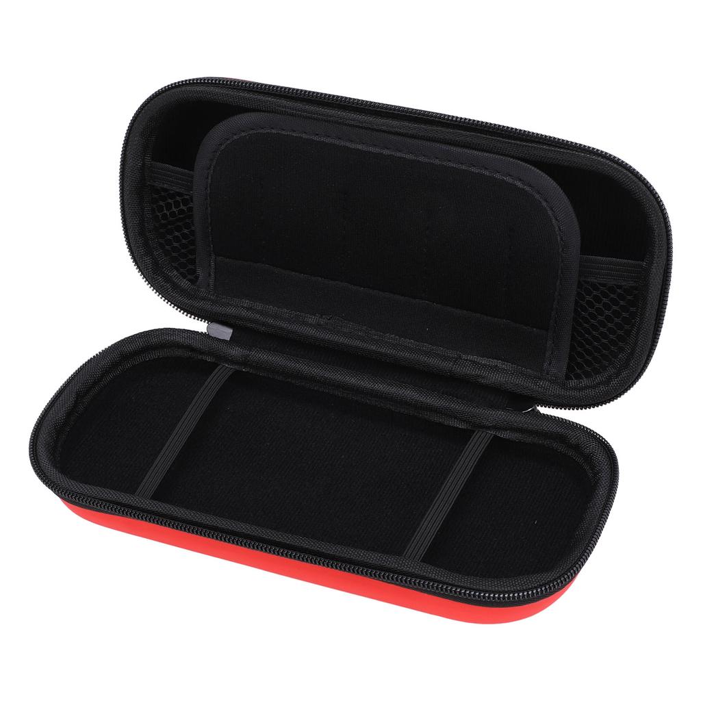 Чехол для игровой консоли с карманами, устойчивый к царапинам и водонепроницаемый, из ПУ и ЭВА, с двусторонней молнией, жесткий чехол для игровой консоли PSP 3000