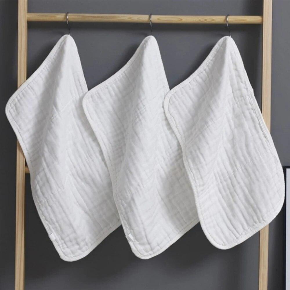 4pcs of Pure Cotton Baby Face Towels, Soft Towels