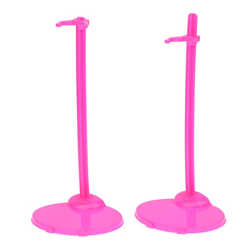 2Pcs Transparent Stand Support For Dolls Holding Clear Color Toy Figure Display Holder 1/6 Doll Prop Up Mannequin Model