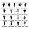 Universal 640PCS Mixed Auto Fastener Clips Retainer Rivet For Ford BMW Mercedes Car Bumper Door Panel Fender with Tool