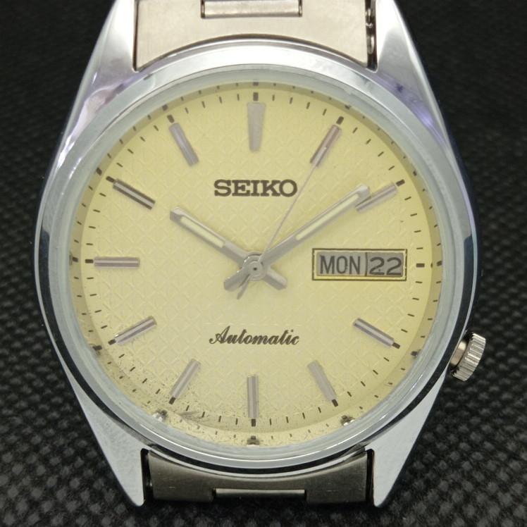 ВОССТАНОВЛЕННЫЕ ВИНТАЖНЫЕ SEIKO 5 АВТОМАТИЧЕСКИЕ 7009A ЯПОНИЯ МУЖСКИЕ ЧАСЫ D/D 593c-a314874-2