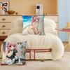 S-Super S-Sonico Наволочки Мультяшный Диван Декоративный Дом Двусторонняя Печать Короткий Плюш Милая Наволочка