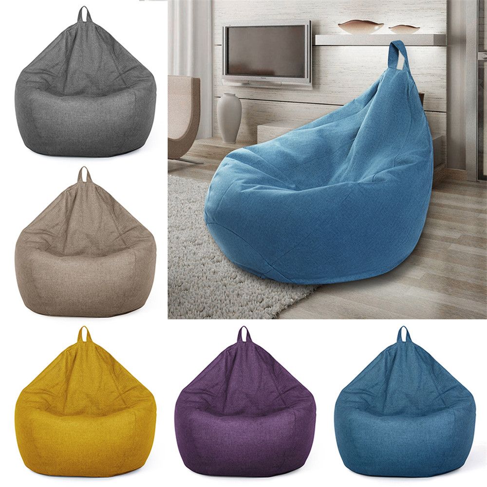 Детский декор для дома, мягкое удобное сиденье, ленивое кресло-шезлонг, чехол для дивана, удобное игровое кресло, большой мешок для фасоли