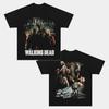 The Walking Dead Rick Daryl Vintage TV Show Graphic TShirt Unisex Women Casual Cotton Streetwear Fans Top