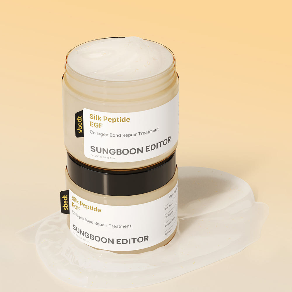 SUNGBOON EDITOR Silk Peptide EGF Collagen Bond Repair Treatment 250ml Korean Damaged Hair Care