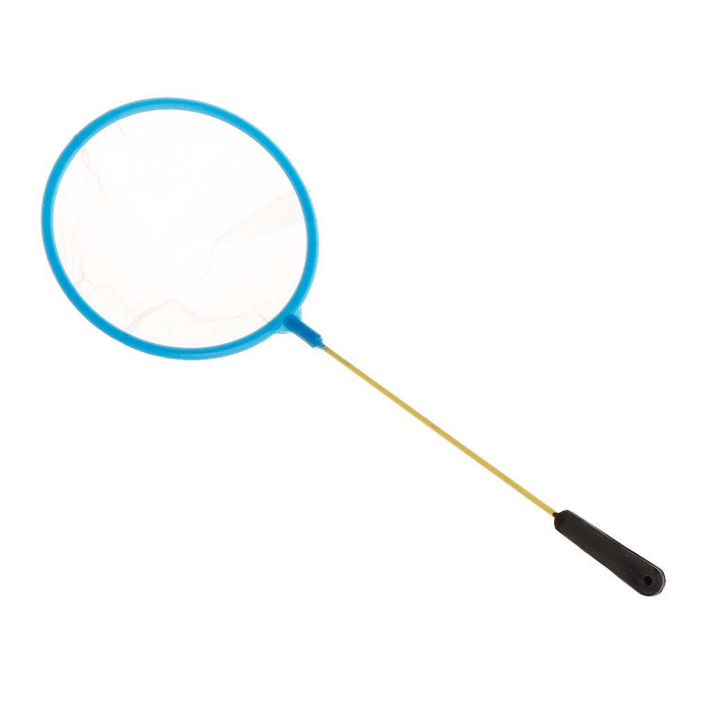 5 Pack Aquarium Fishing Net 4 Inch Diameter Fine Mesh Small Catching Net with Plastic Handle for Mini Tropical Fish