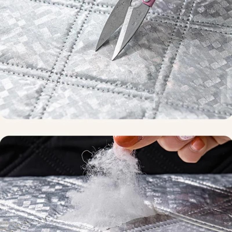 Зимние тепловые шторы с изоляционным хлопком, морозостойкая оконная изоляционная пленка, утолщенные звуконепроницаемые и светонепроницаемые шторы