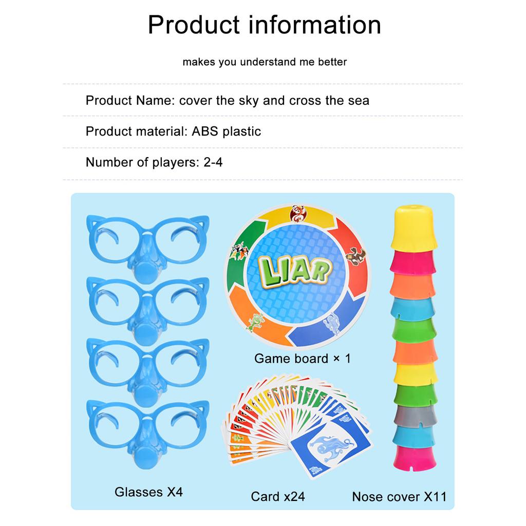 Семейная настольная игра «Растущий нос», интересные семейные интерактивные игрушки