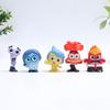 9 Pcs/Set New Inside Out 2 Action Figure Toy Sadness Joy Anger Disgust Fear Model Doll Cake Decorative Desk Ornament Kids Gift