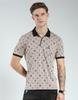 Men's Regular Fit Printed Polo T-Shirt | Half Sleeve | Collared Neck | Casual Wear T Shirt for Men's