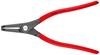 KNIPEX Shaft Precision Snap Ring Curved 4921-A41 Pliers, (SB)
