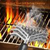 Щетка для чистки гриля BBQ Щетки для чистки Инструмент Гриль BBQ Щетина из нержавеющей стали Антипригарная Щетки для жарки на гриле Кухонные Щетки Аксессуары для барбекю
