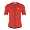 Lion De Kapelmuur Element 4 Short Sleeve Cycling Jersey Jersey, Vermilion, XS,
