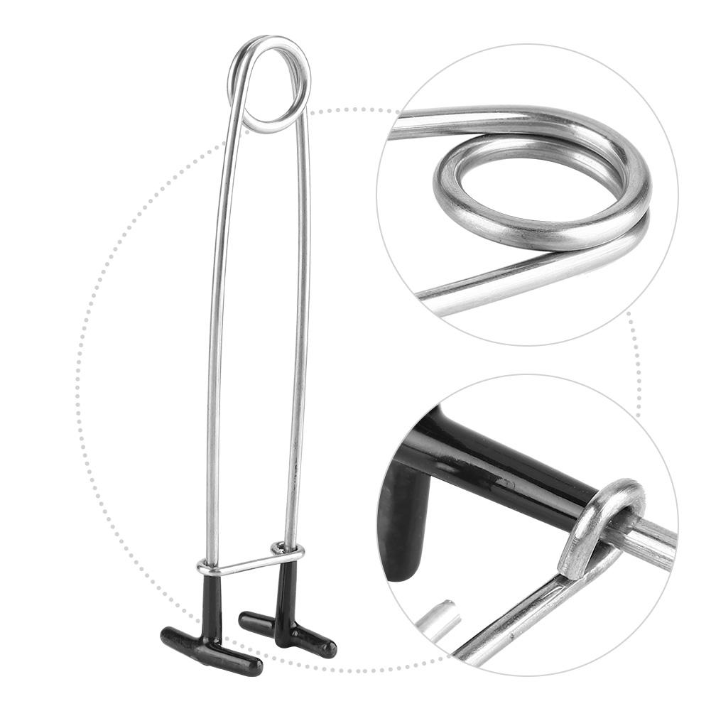 Stainless Steel Fish Mouth Opener Jaw Spreader Saltwater Fishing Tool