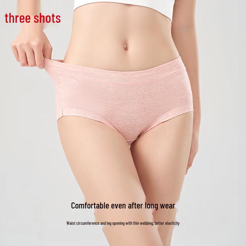 Sanqiang Women's Cotton Antibacterial Briefs