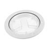 Partuto 1pc 4" Universal Boat Inspection Deck Plate Hatch - Nylon White