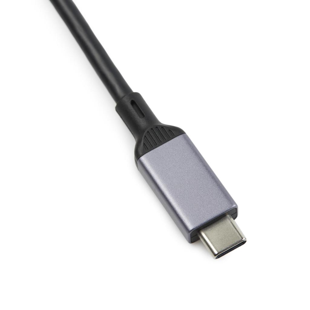 Amazon Basics USB Gen 2 Hub To Compatible with Black 3.2/3.1 Dock, 10Gbps, USB-C 1xUSB-C / 3xUSB-A Windows/Mac, Silver,