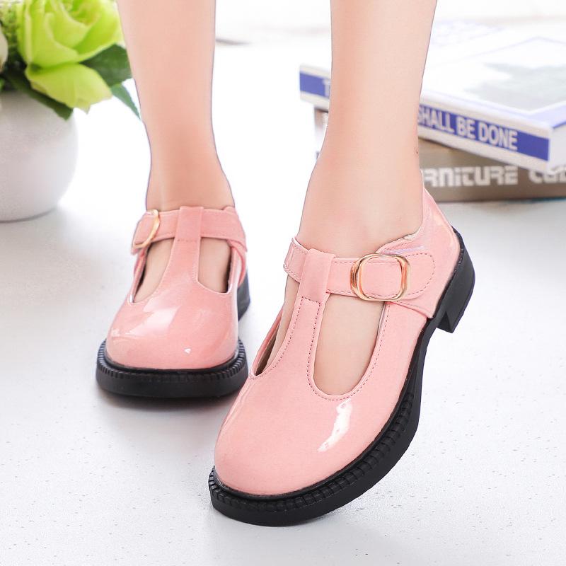 Новые однобортные туфли для девочек с мягкой подошвой, студенческие туфли для выступлений