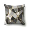 Nordic Style Ins Marble Polyester Pillowcase Car Decoration Home Printed Waist Cushion Pillowcase