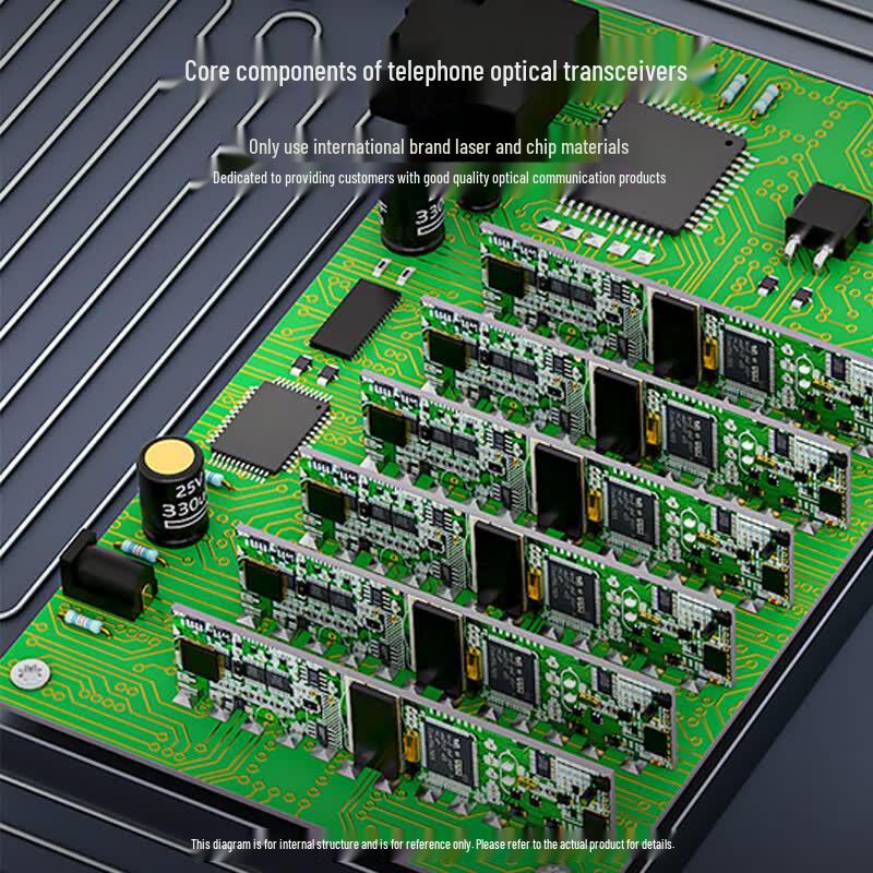 RONGSTO 2-Channel PCM Voice Telephone Optical Transceiver