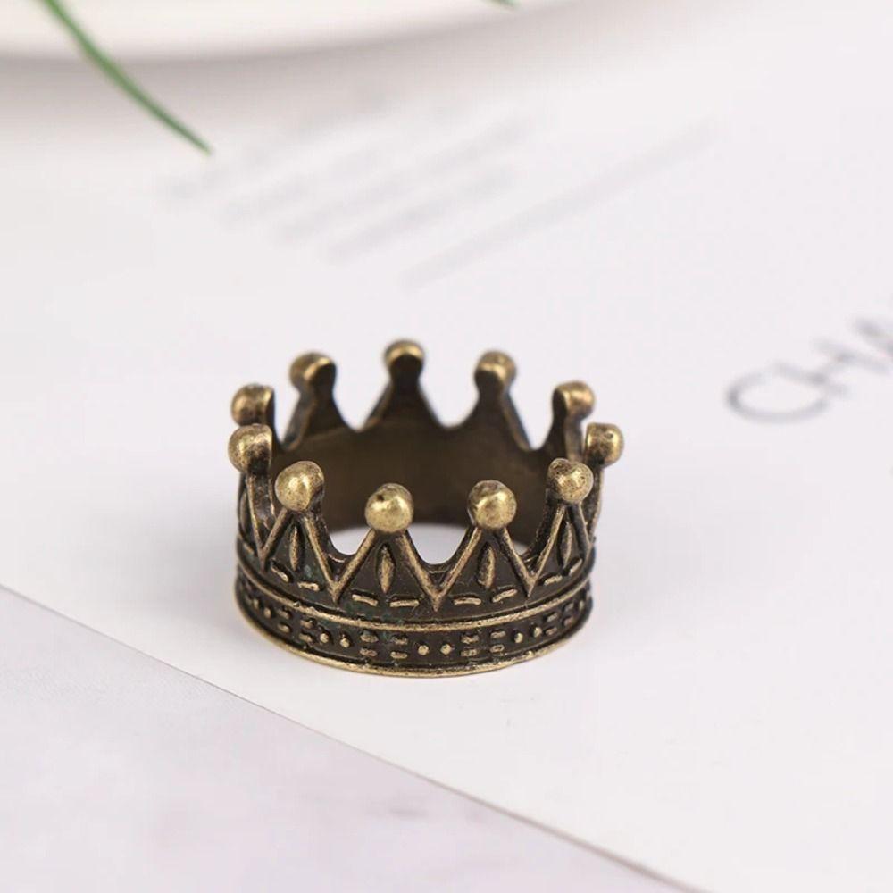 Model Toys Mini Metal Crown Model Ornaments Mini Princess Crown Dollhouse Dollhouse