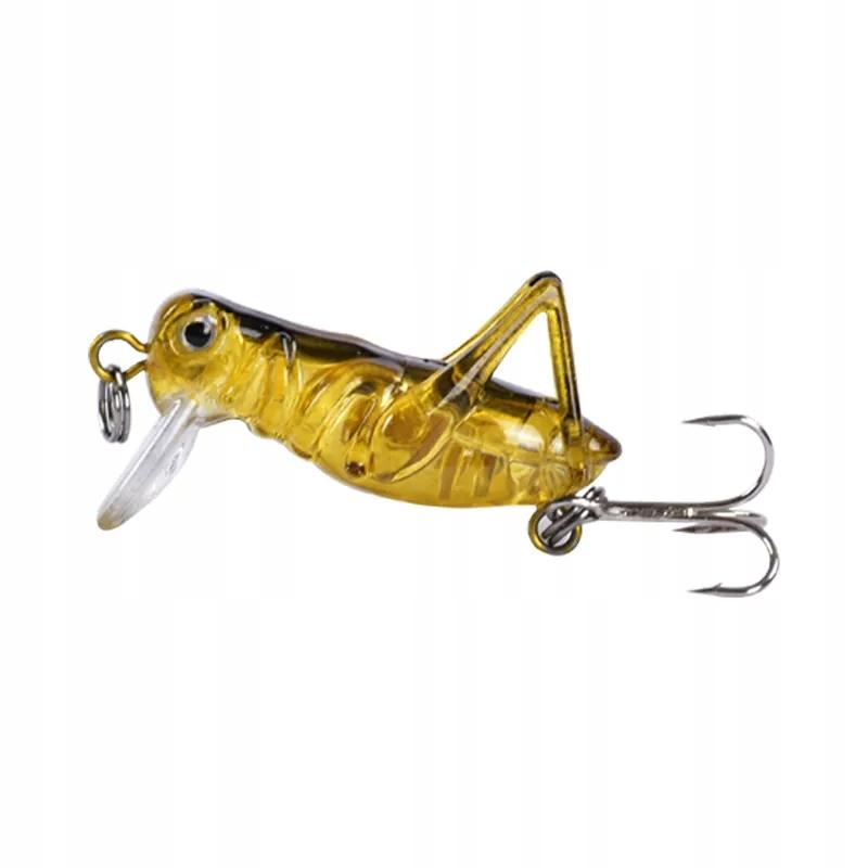 Wobbler Grasshopper Grasshopper Cicada Fishing Bait Pike Zander 4Cm