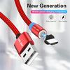 Magnetic Cable Quick Charge 3A USB Type C Cables 1m Wire Mobile Phone Fast Charging Data Cord