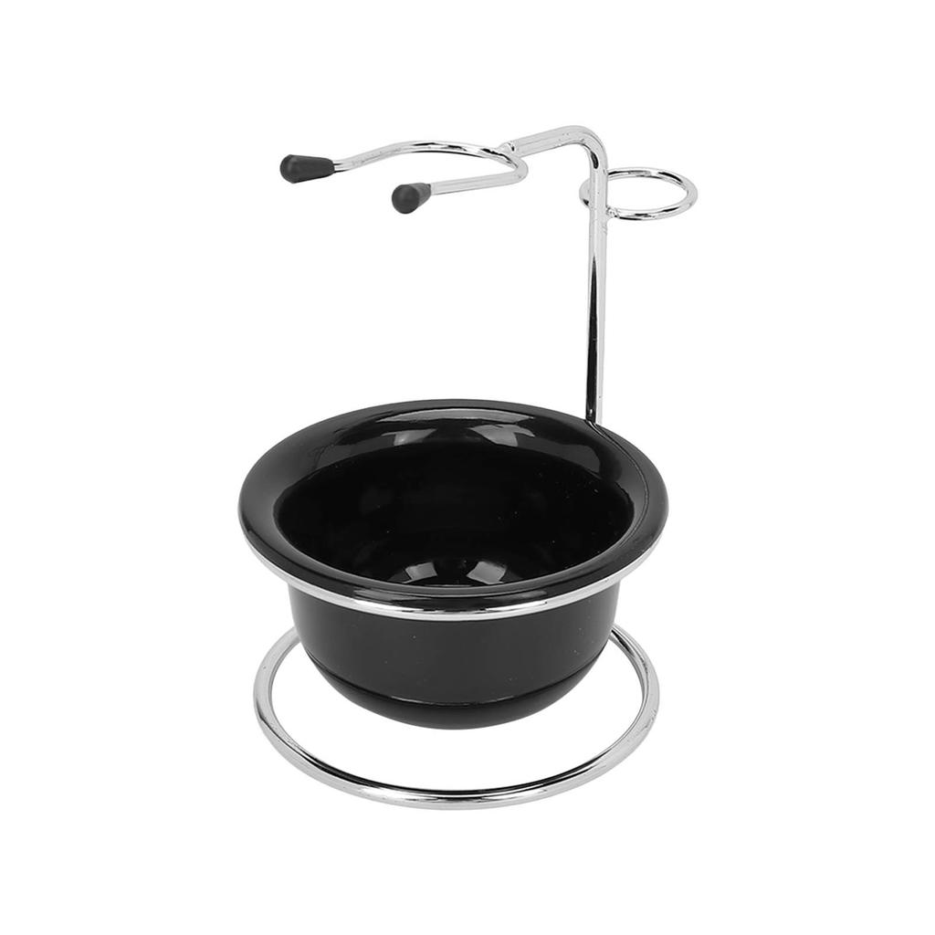 Men s Shaving Bowl Beard Care Cleaning Stainless Steel Shaving Bowl Stand Shaving Tool Set for Barber