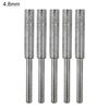 3/5/6Pcs Chain Saw Sharpening Tools Wide Application High Strength Cylindrical Sturdy Electric Chain Saw Sharpener Polishing Stone Files for Jade