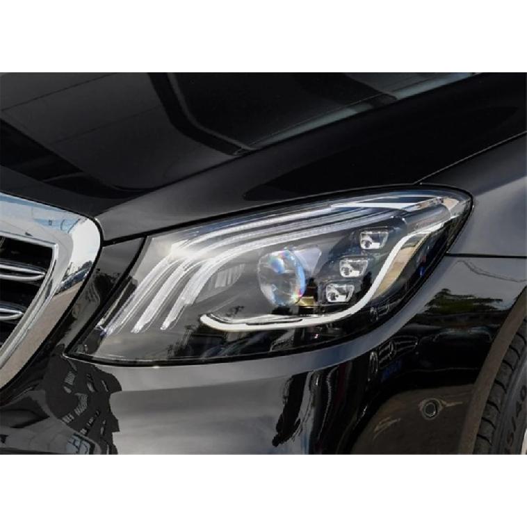 For Mercedes-Benz W222 S320 S350 S450 S500 2018 2019 Headlamp Cover Car Headlight Lens Glass Replacement Lights Auto Shell