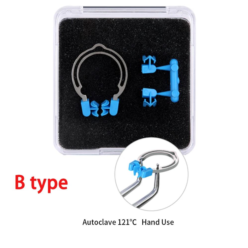 Nigf Dental Matrix Sectional Contoured Matrices Clamps Wedges Metal Spring Clip Rings Dentist Tools Dental Lab Instrument