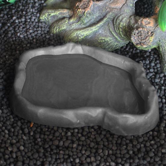 Кормушка для рептилий Террариумная миска Миска для корма и воды для черепахи, ящерицы, геккона, бородатой агамы