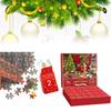 Vibrant Christmas Jigsaw Puzzle Advent Calendar Made From Premium Paper With 1008 Pieces