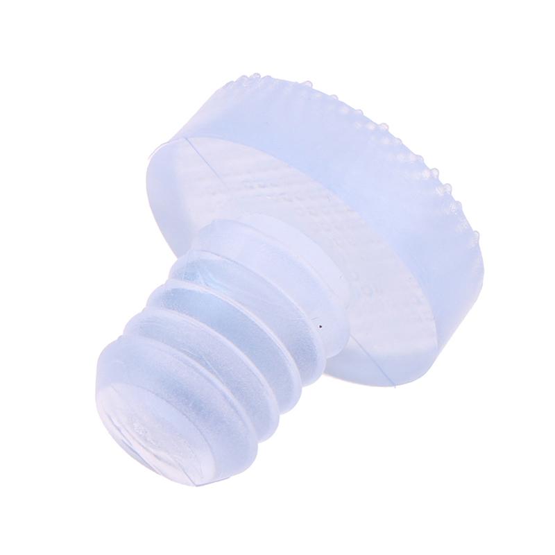 20Pcs Transparent Rubber Particles Soft Anti-Collision Particle Hole Plug Foot Nail Tube Plug Shelf Foot Pad Dust Plug