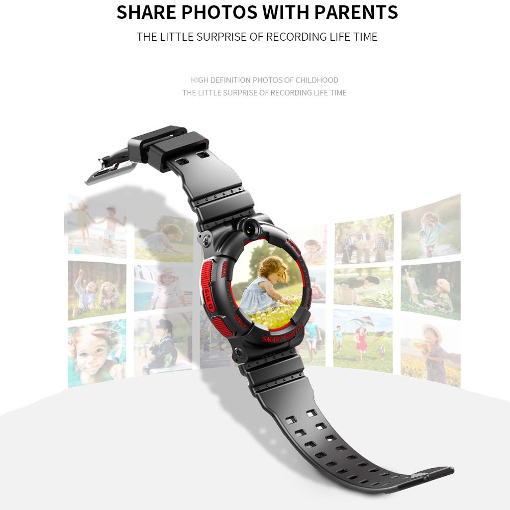 Детские умные часы 4g Lte Hd Po Gps Sos Sim телефон видеозвонок IP67 полный сенсорный экран детские умные часы в подарок для Ios Android