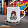Оригинальные Кофейные Чашки С Рождеством Эмалированная Кружка Забавная Кружка Необычные Кружки Кружка для Чая Посуда Редкая Пиво Путешествия Милая Бар для Завтрака