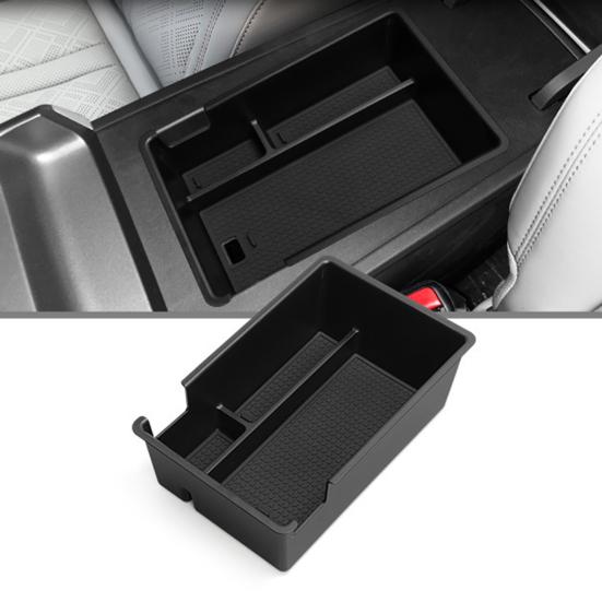 Yousheng Center Console Organizer for BYD Yuan UP 2024 2025 OEM Fit Armrest Storage Box Tool-Less Installation 5L Sliding Lid Bin