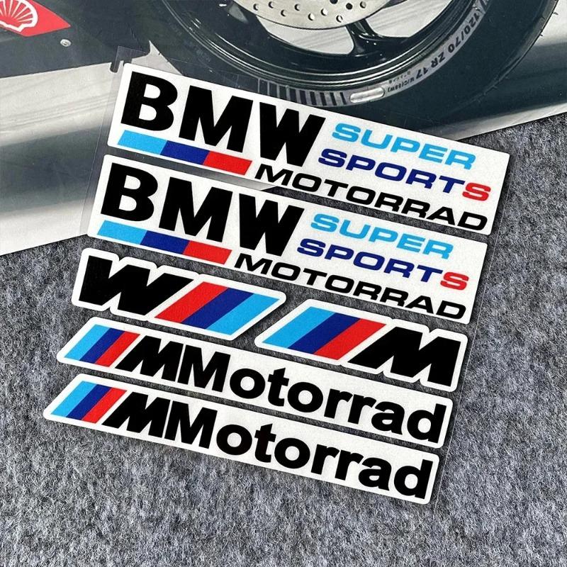 Popular New Motorcycle Stickers Suitable For BMW Modified Decals Shock Absorber Fuel Tank Side Box Tail Box Reflective Stickers