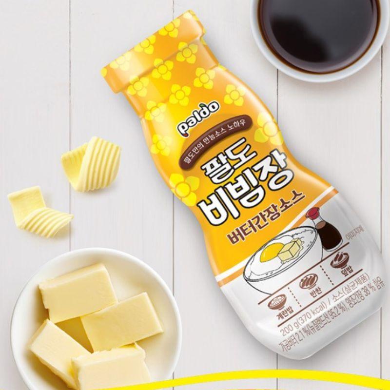 Paldo Bibimjang Butter Soy Sauce Korean Savory Sweet Soy Sauce Tube Type 200g 1ea/2ea