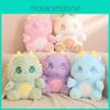 Dinosaurs Macaron Plush Toy Cartoon Stuffed Doll Kids Gift Bedroom Decoration