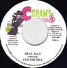 7inch Record JAH THUNDER - Real Man NONE Coram's Product 2002 Jamaica Reggae, Ska & Dub Used