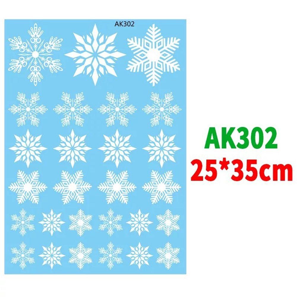Xmas Merry Christmas New Year Santa Claus Window Sticker Murals Home Decals Christmas Wall Stickers