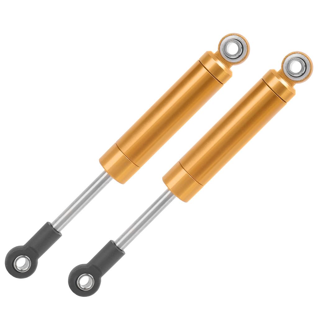 2 шт. RC 92 мм алюминиевые амортизаторы внутренние пружинные демпферы для TRAXXAS SLASH 2WD RC автомобиляЗолотой