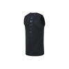 Li Ning Sports Basketball Series однотонный спортивный тренировочный жилет для мужчин, черный AAYT105-1