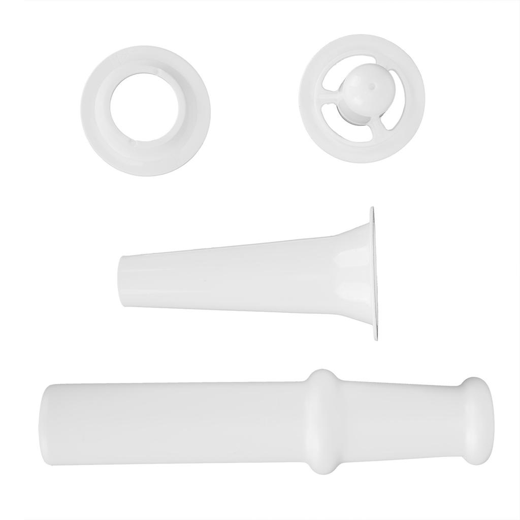 Universal Food Pusher Sausage Filler Nozzle Kubbe Attachment Kit for 5# Meat Grinder