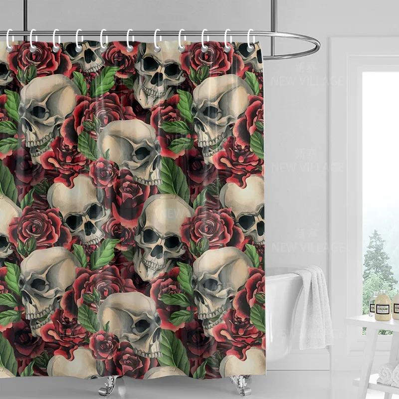 Rideaux De Douche À Absorption D'Eau, Tissu Impermable, Style Nordique Moderne,, Pour La Maison Et La Salle De Bain